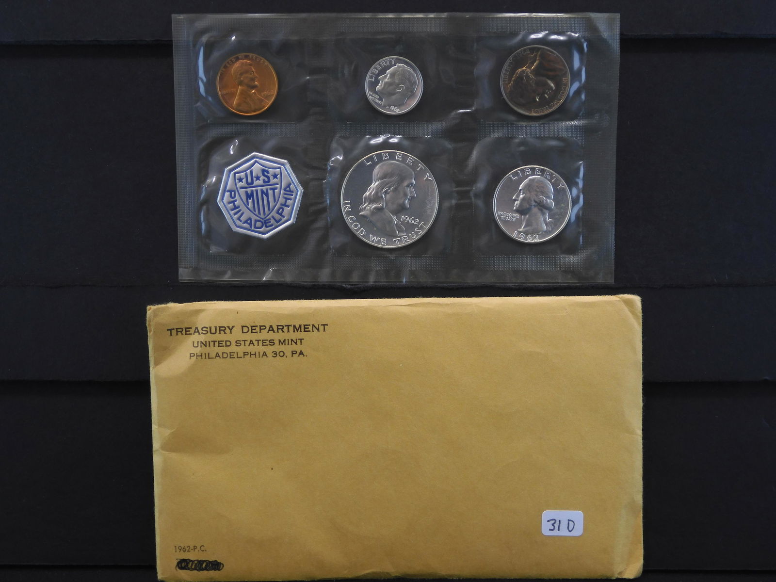 1962 US. Proof Coin Set in OGP (1 of 3)