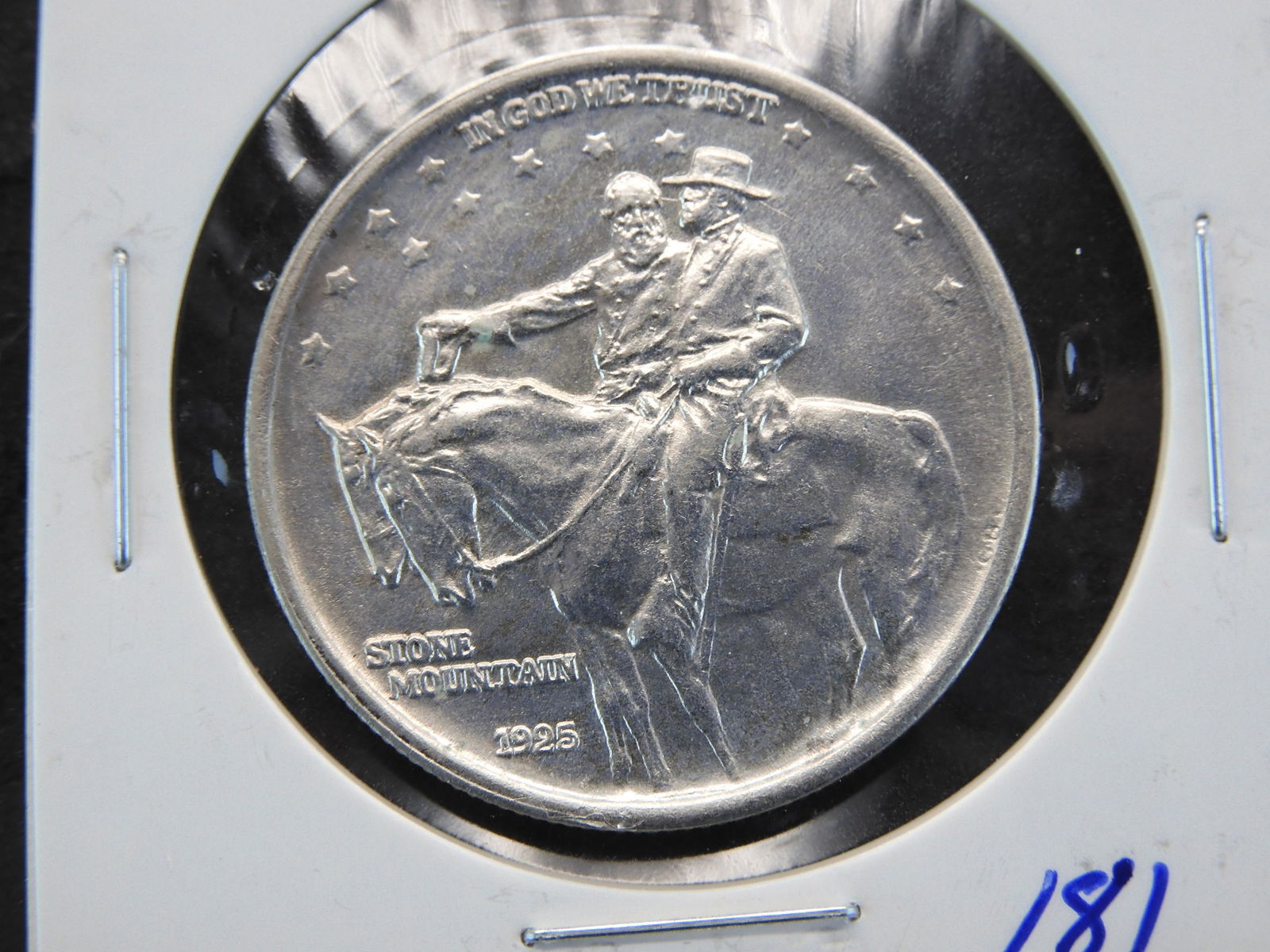 BU 1925 Stone Mountain Silver Commemorative Half Dollar (1 of 3)