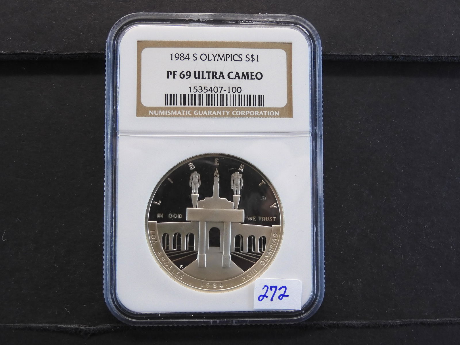 NGC Graded PF69 Ultra Cameo 1984-S Olympic (1 of 4)