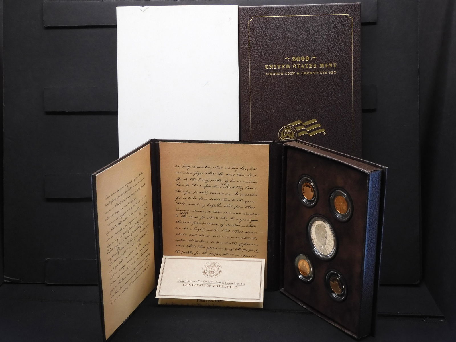 2009 Lincoln Coin & Chronicles Set with Silver Dollar (1 of 5)