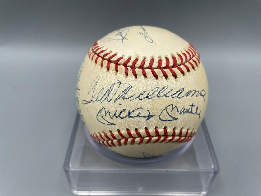 1990's MLB 500 HR Club Signed Baseball - Authenticity (1 of 6)