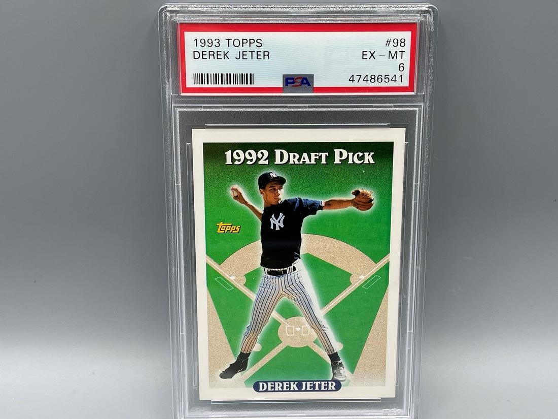 1993 Topps Derek Jeter RC #98 PSA 6 (1 of 3)