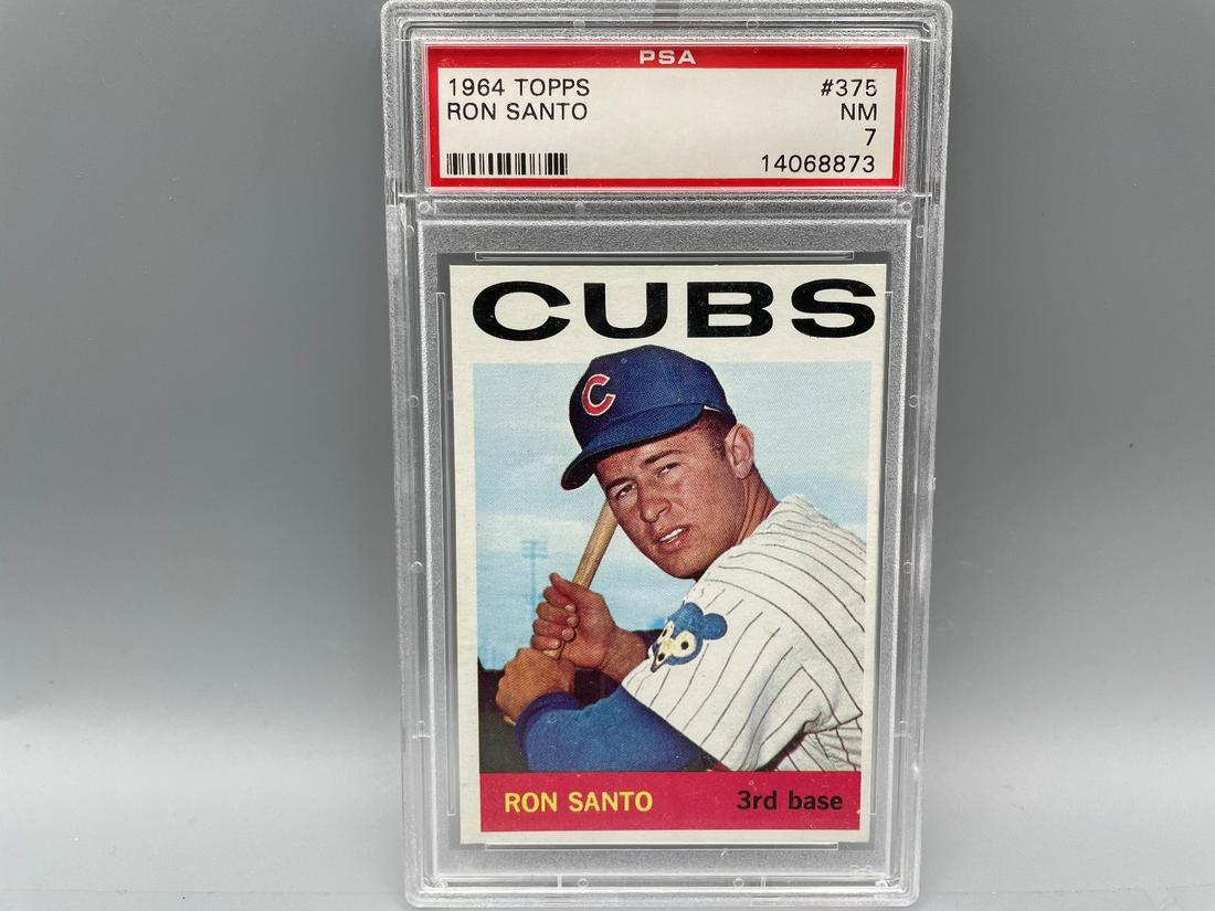 1964 Topps Ron Santo #375 PSA 7 (1 of 2)