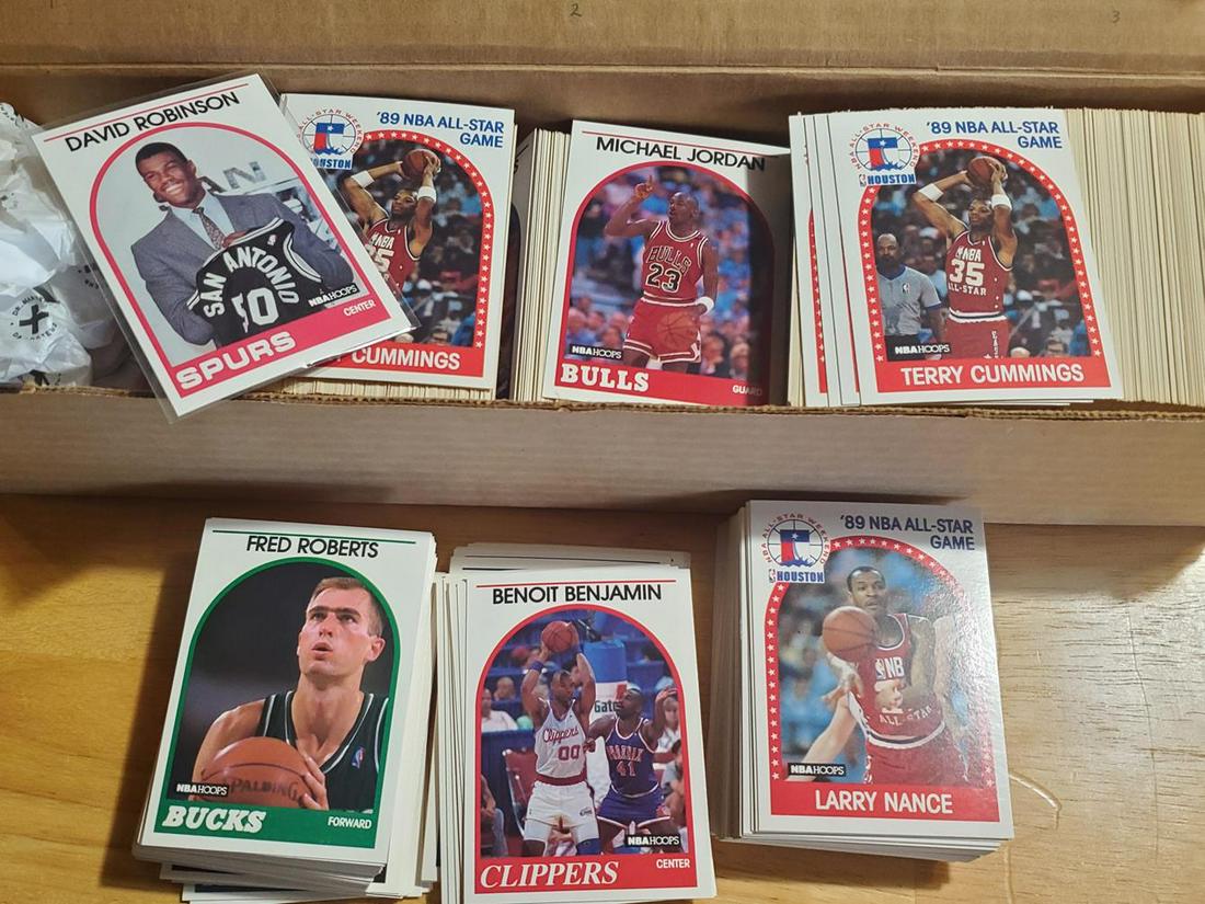 1989-90 Hoops Basketball Lot (1 of 1)