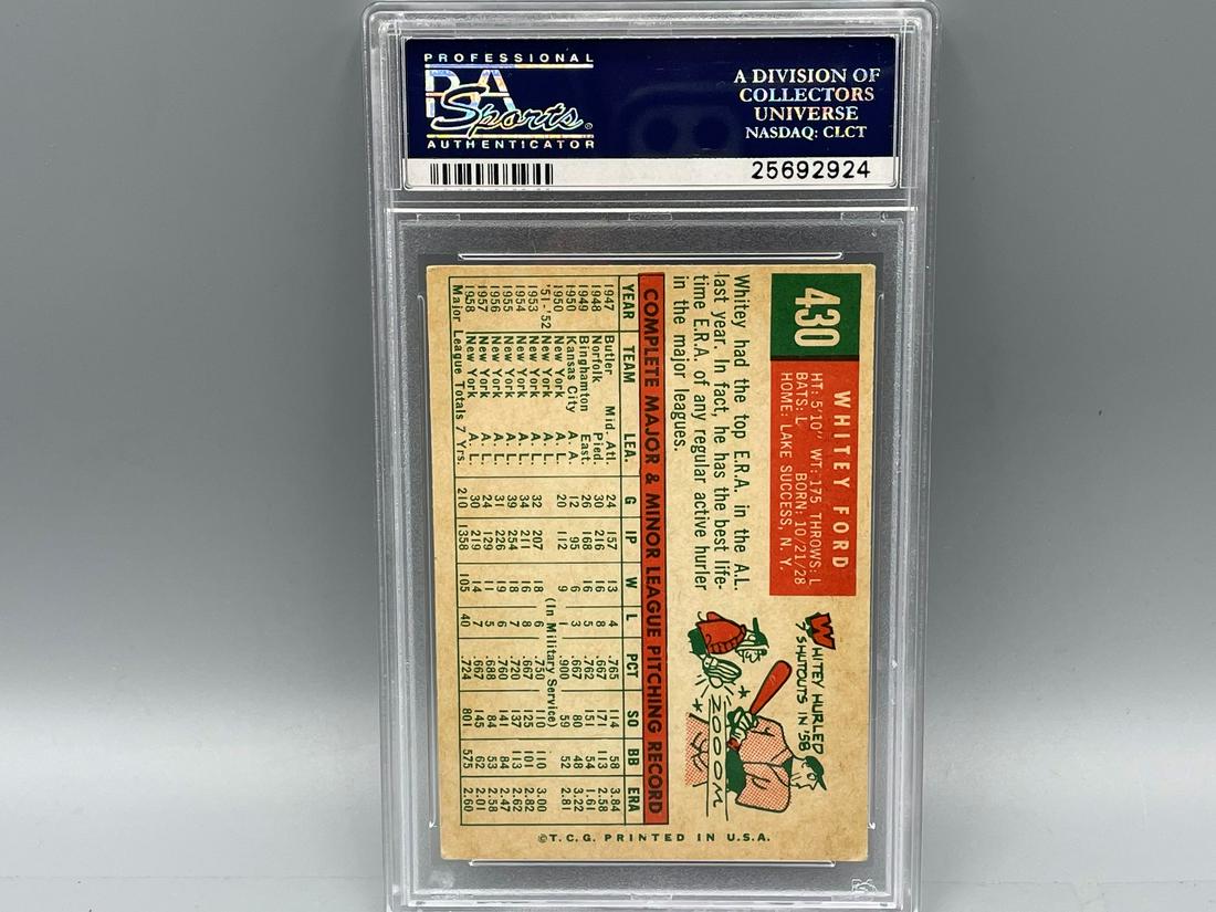 1959 Topps Red Wilson #24 PSA 6 (1 of 3)