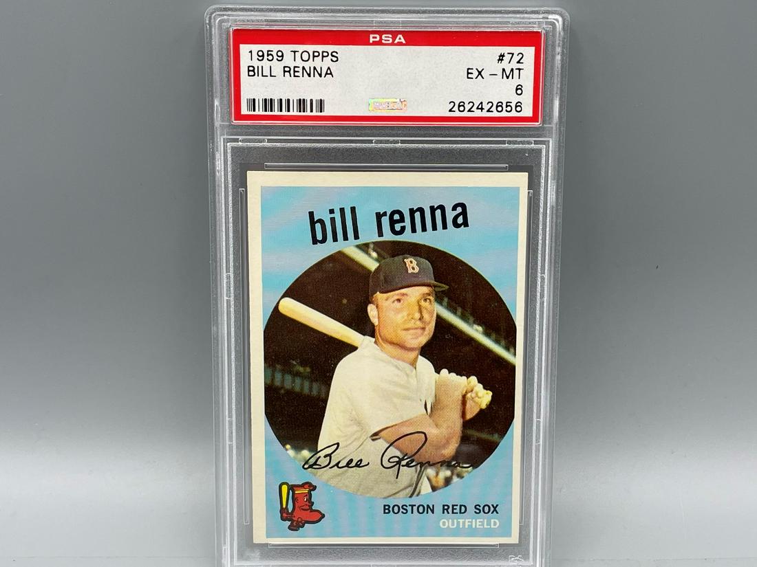 1959 Topps Bill Renna #72 PSA 6 (1 of 2)