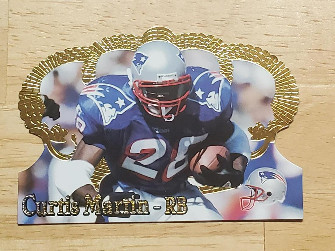 1995 Crown Royale Curtis Martin Die-Cut Rookie Card (1 of 2)