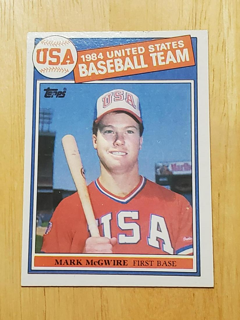 1985 Topps Baseball #401 Mark McGwire Rookie (1 of 2)