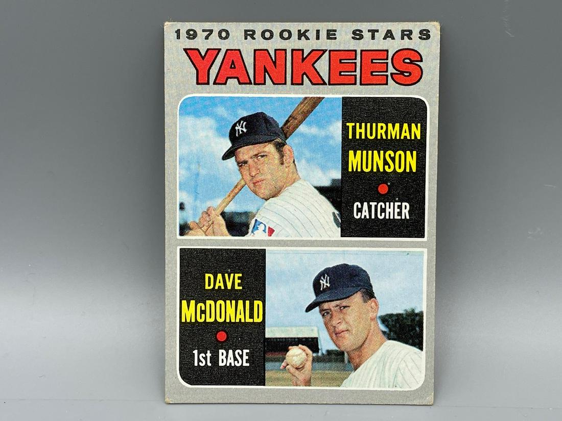 1970 Topps Thurman Munson RC #189 (1 of 2)