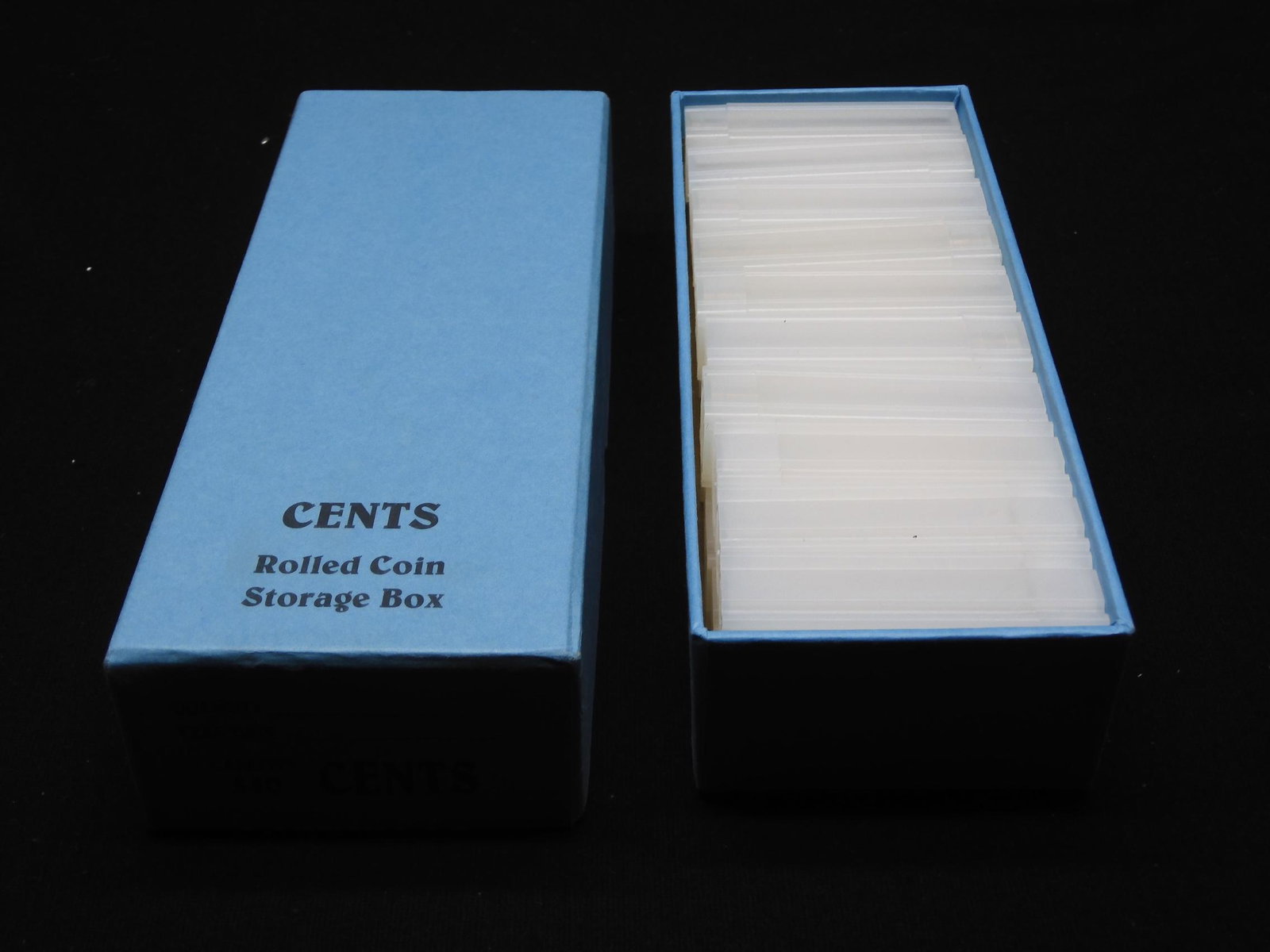 Penny Box with 20 Penny Tubes: Penny Box with 20 Penny Tubes