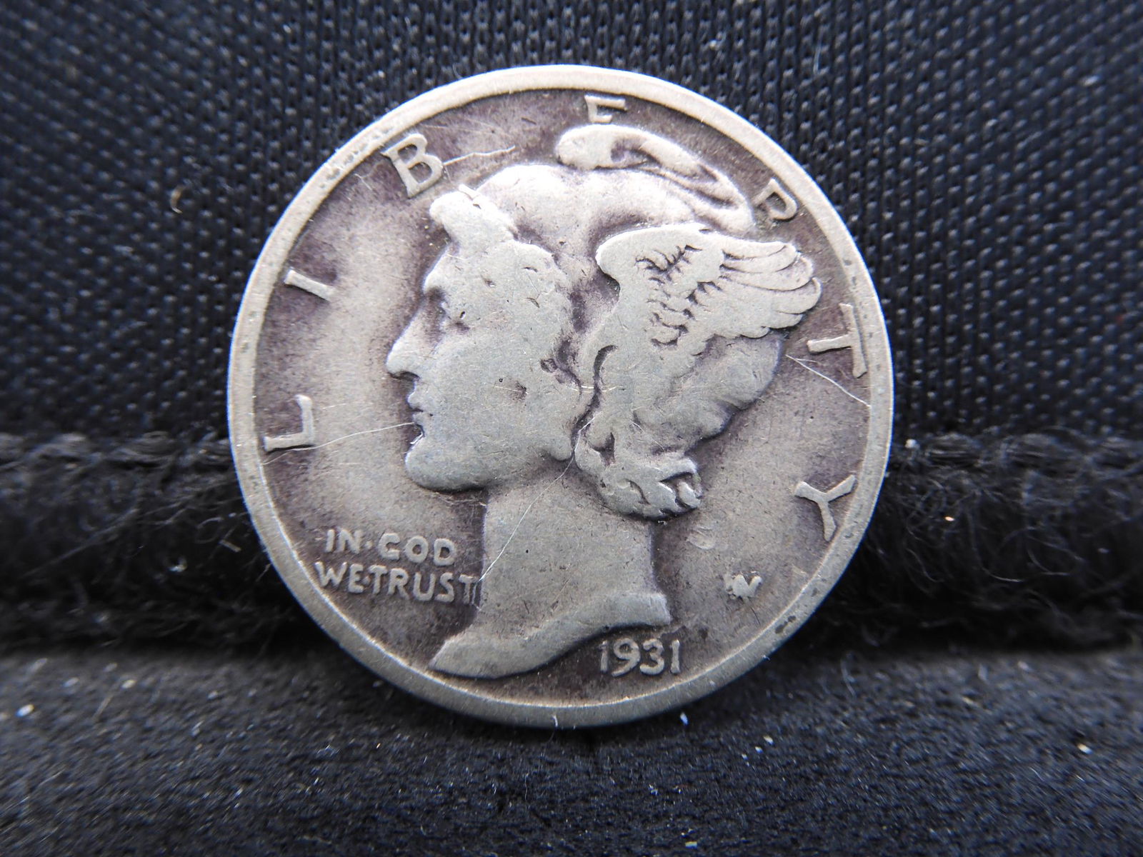 1931-S Mercury Silver Dime - Great Detail! (1 of 2)