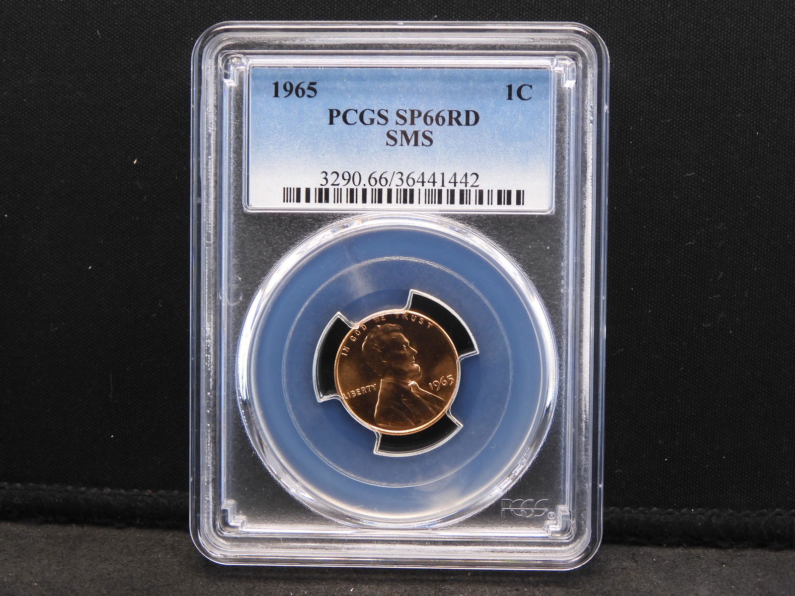 1965 PCGS SP66 RD SMS Special Mint Set Lincoln Memorial (1 of 4)