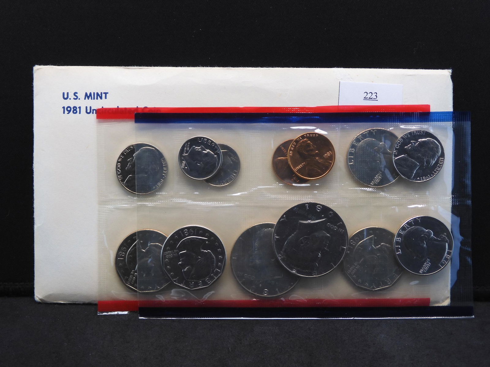 1981 U.S. Uncirculated P & D Mint Set OGP (1 of 5)