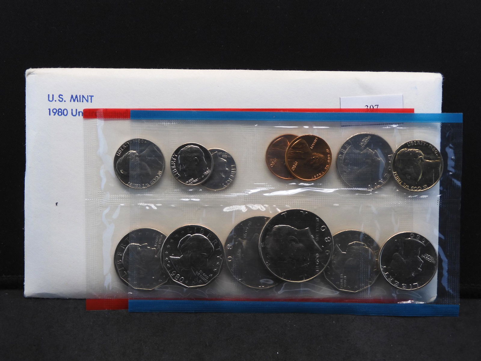 1980 U.S. Uncirculated P & D Mint Set OGP (1 of 5)