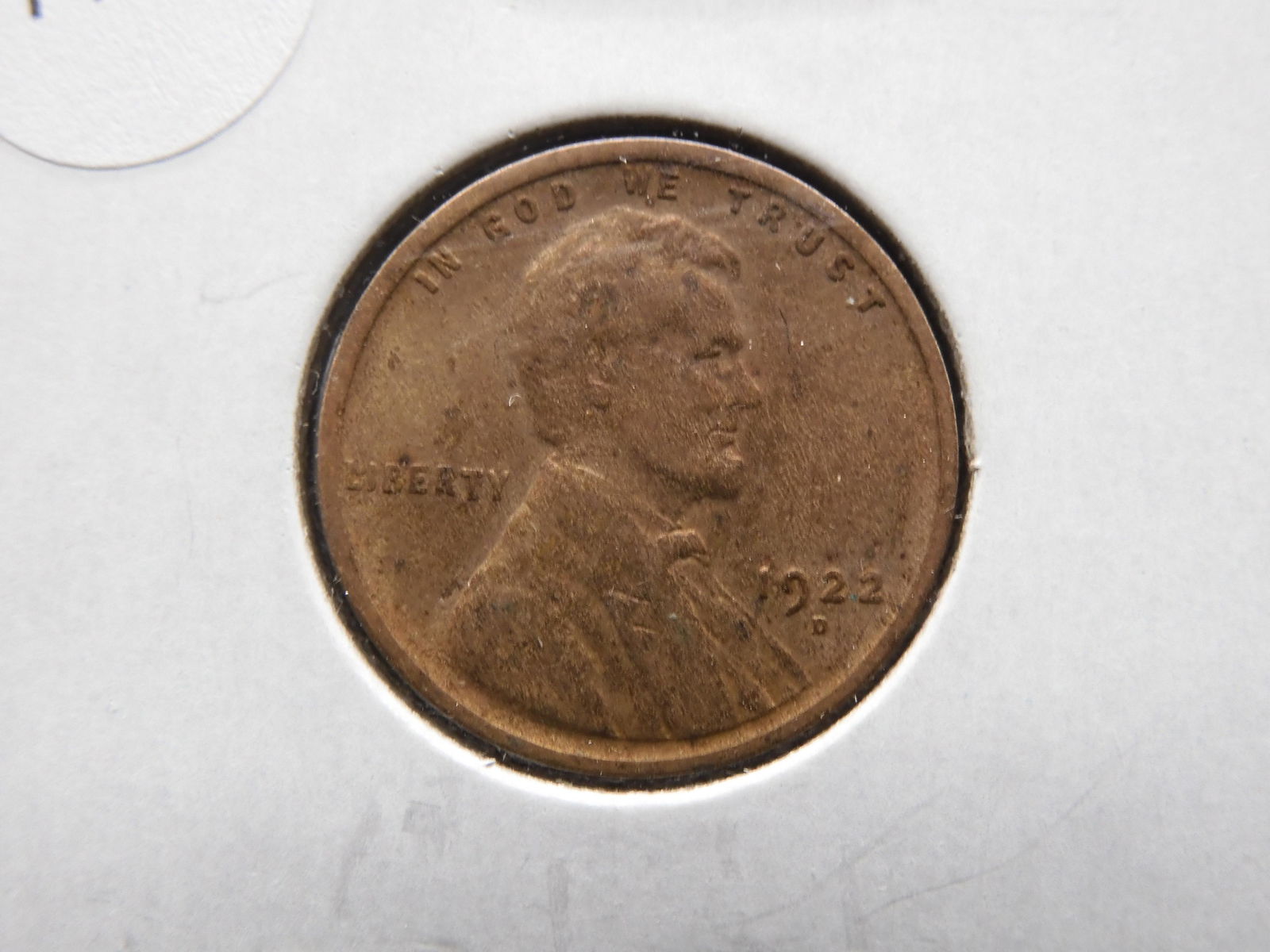 1922-D Lincoln Wheat Cent Key Date (1 of 3)