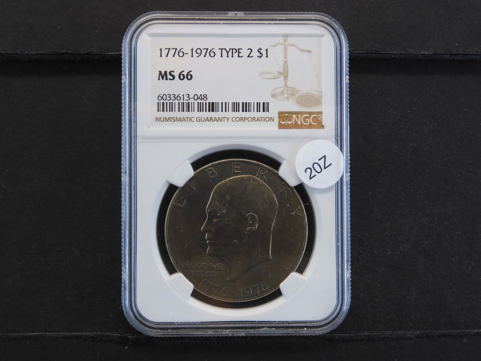 MS-66  1976 TYPE 2 IKE DOLLARâ€¦(GRADED BY NGC)â€¦.$75 (1 of 4)