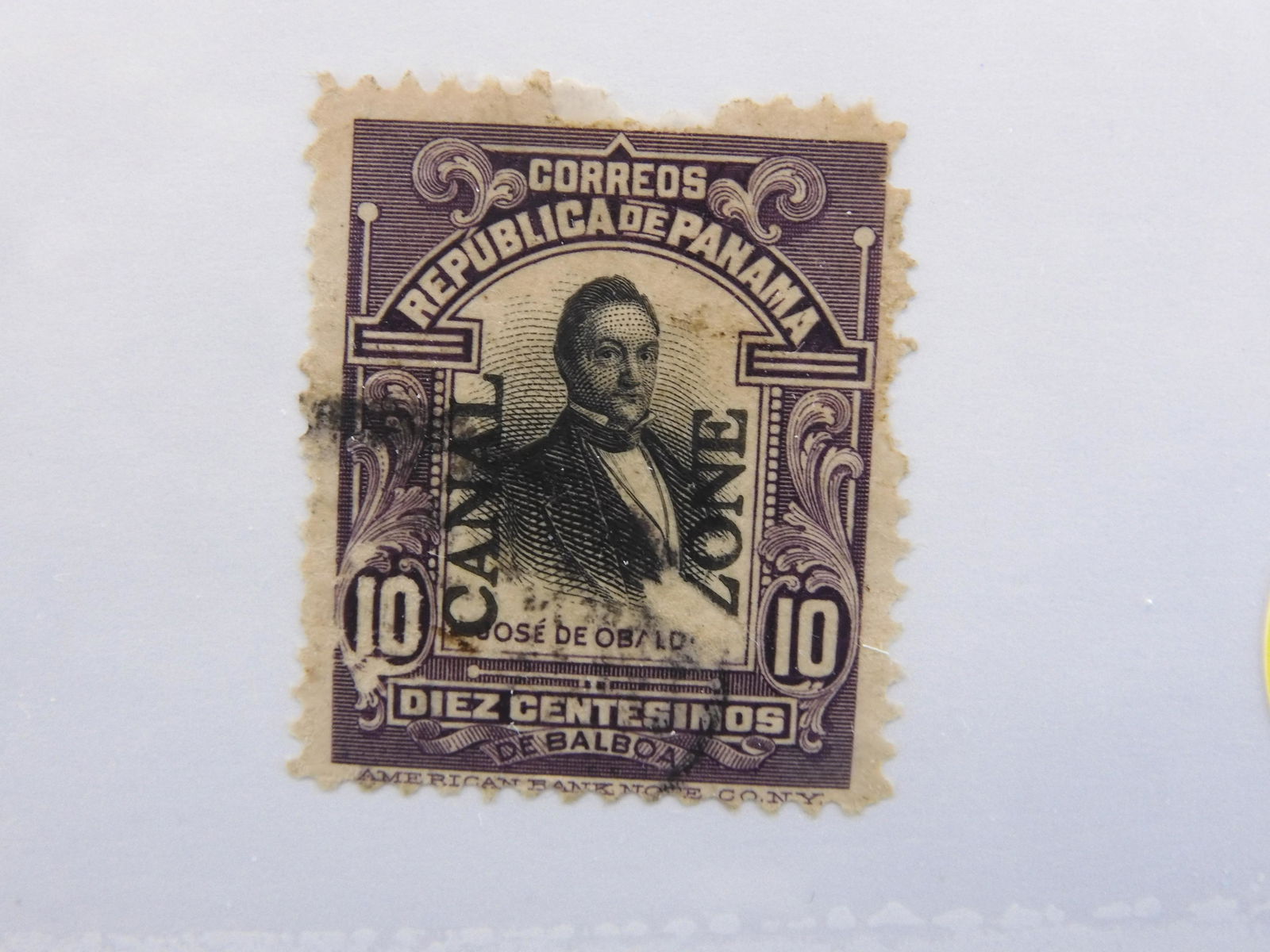 1909 Canal Zone #35       Stamp (1 of 2)