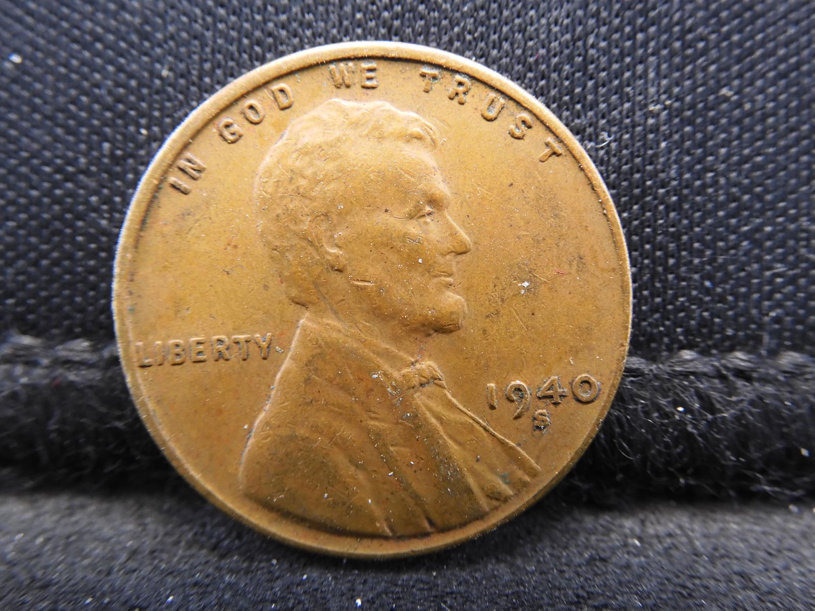 1940 S Lincoln Wheat XF Penny (1 of 3)