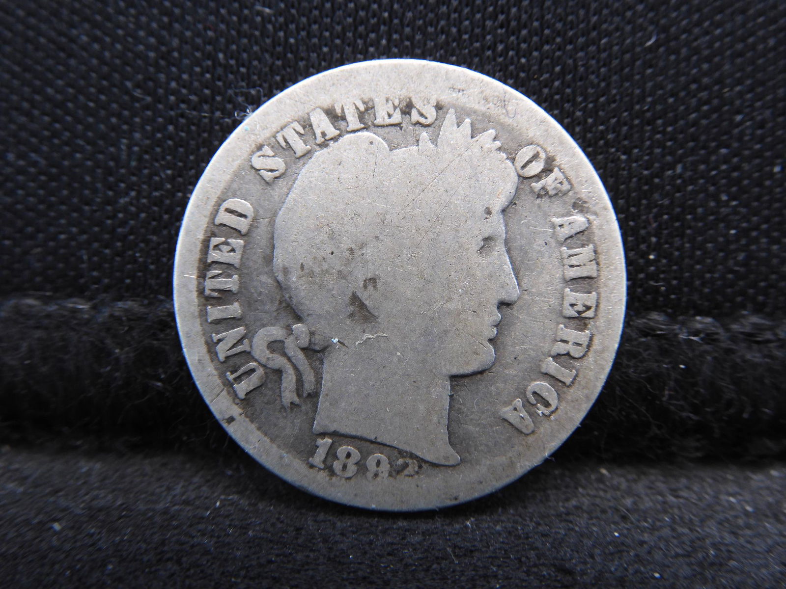 1892 O Barber Dime (1 of 2)