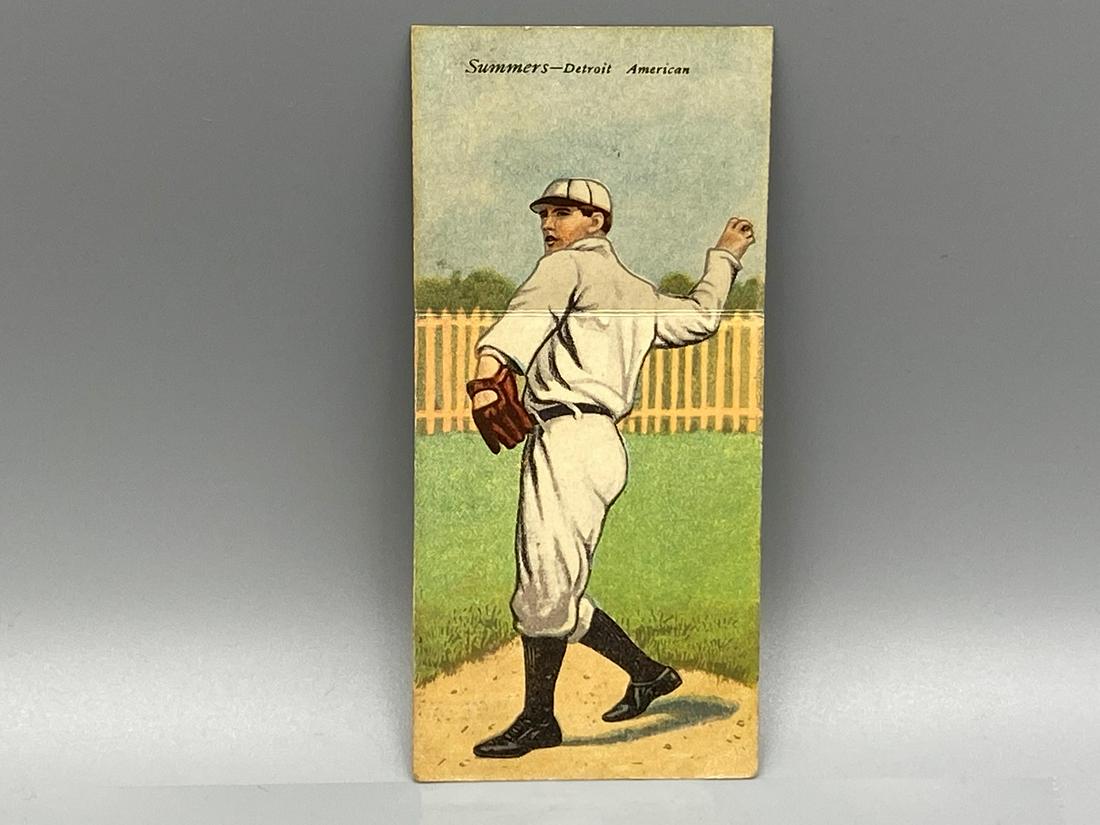 1911 T201 Mecca Edgar Summers/Hugh Jennings (HOF): 1911 T201 Mecca Edgar Summers/Hugh Jennings (HOF)