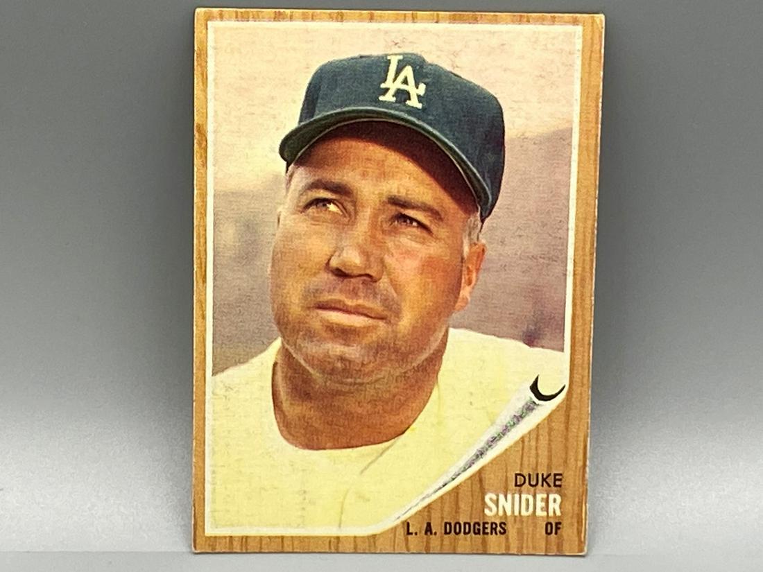 1962 Topps Duke Snider #500 (1 of 2)