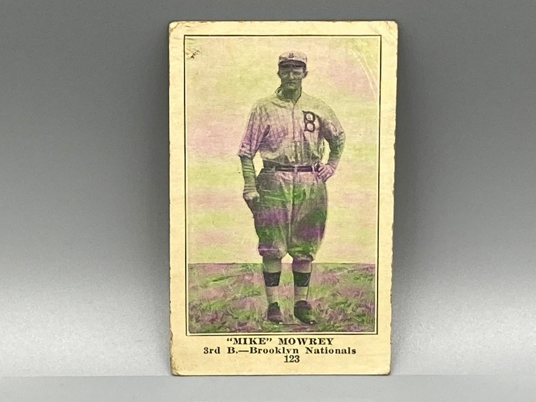 1917 Collins McCarthy Mike Mowrey #123 - Rare: 1917 Collins McCarthy Mike Mowrey #123 - Rare