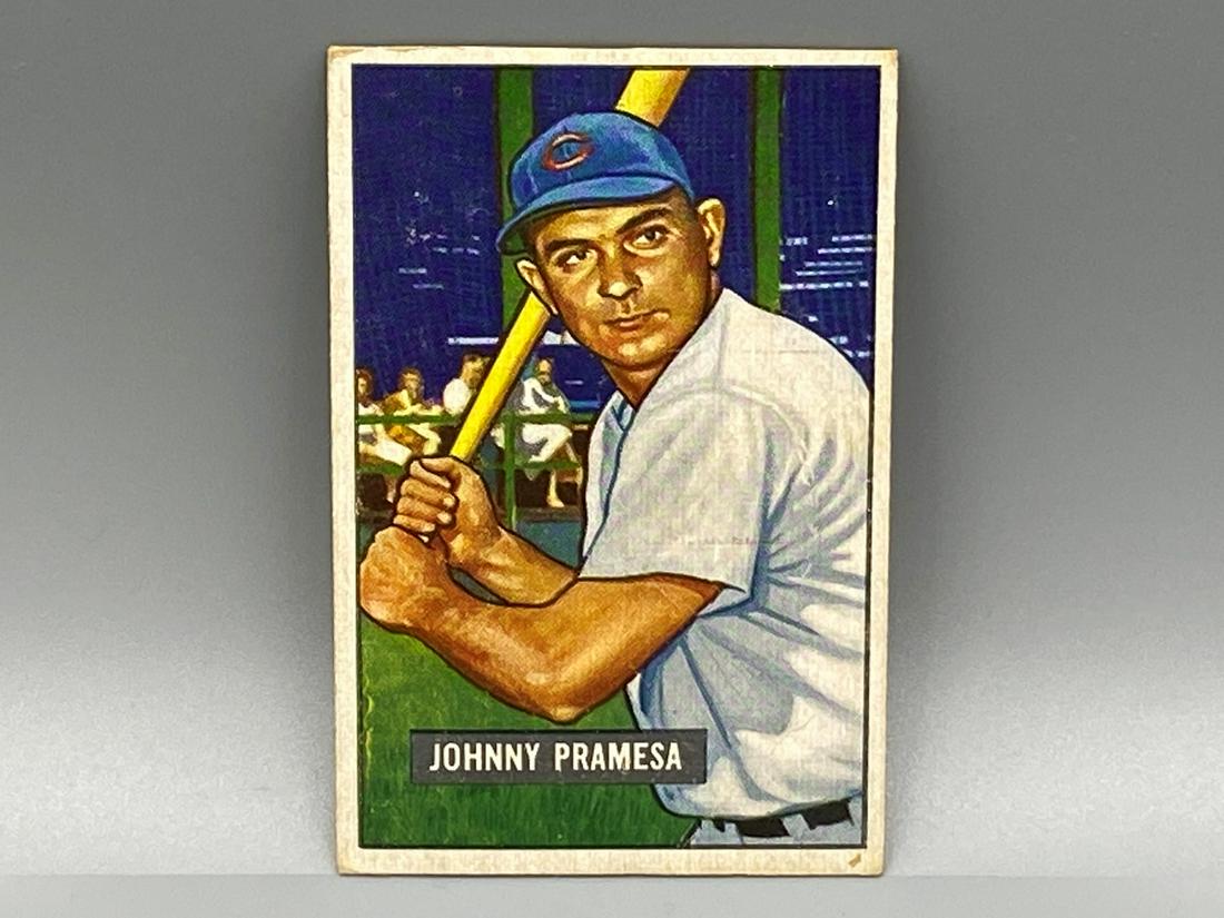 1951 Bowman Johnny Pramesa #324 Rookie High Number Last (1 of 2)