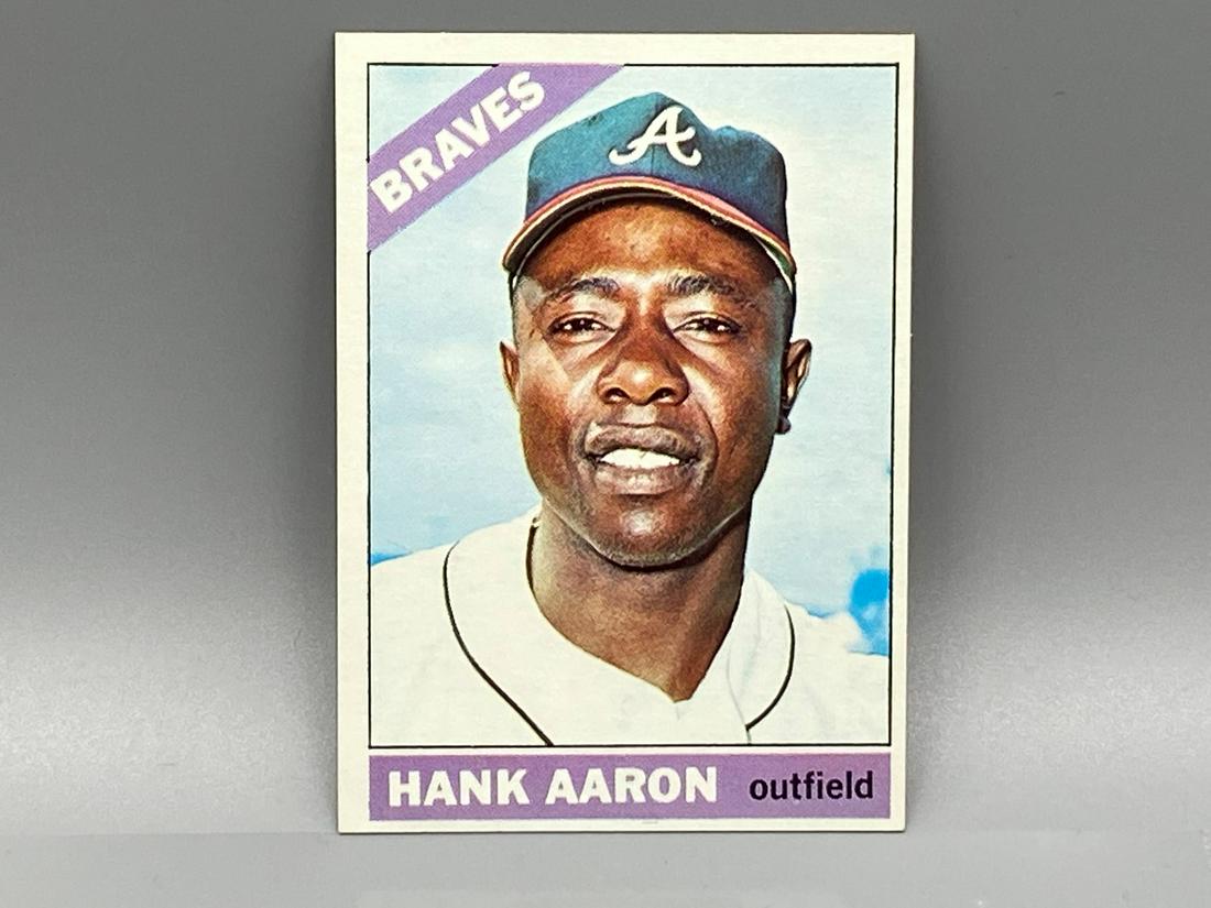 1966 Topps Hank Aaron #500 HOF (1 of 2)