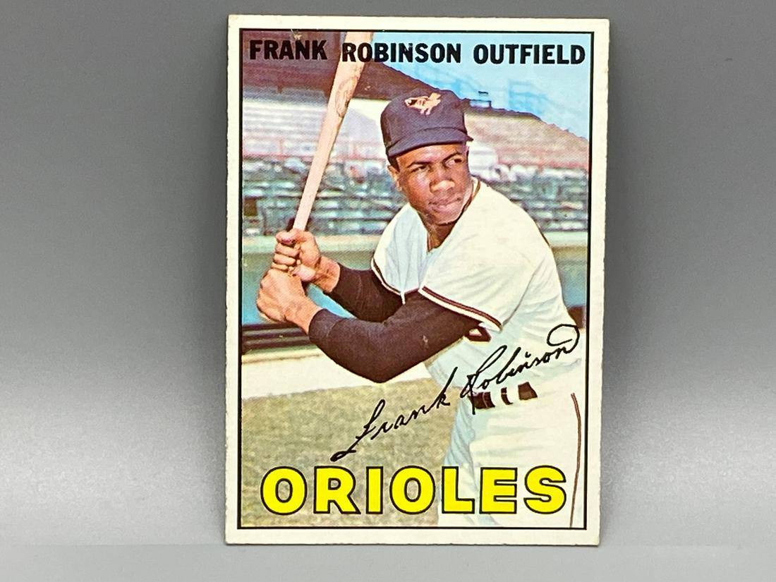 1967 Topps Frank Robinson #100 HOF (1 of 2)