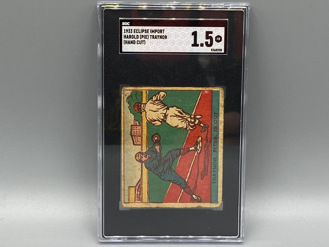 1933 Eclipse Import Pie Traynor SGC 1.5 - Ultra Rare (1 of 2)