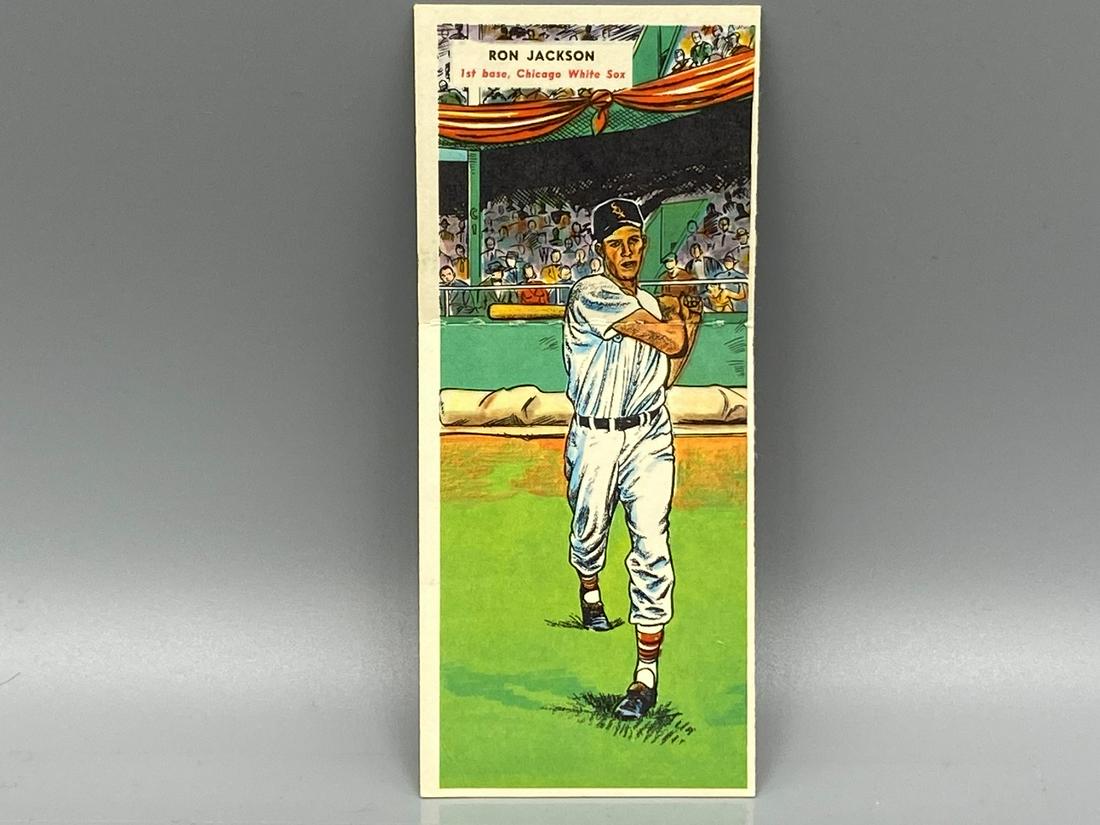 1955 Topps Double Header Ron Jackson/Jim Finigan: 1955 Topps Double Header Ron Jackson/Jim Finigan