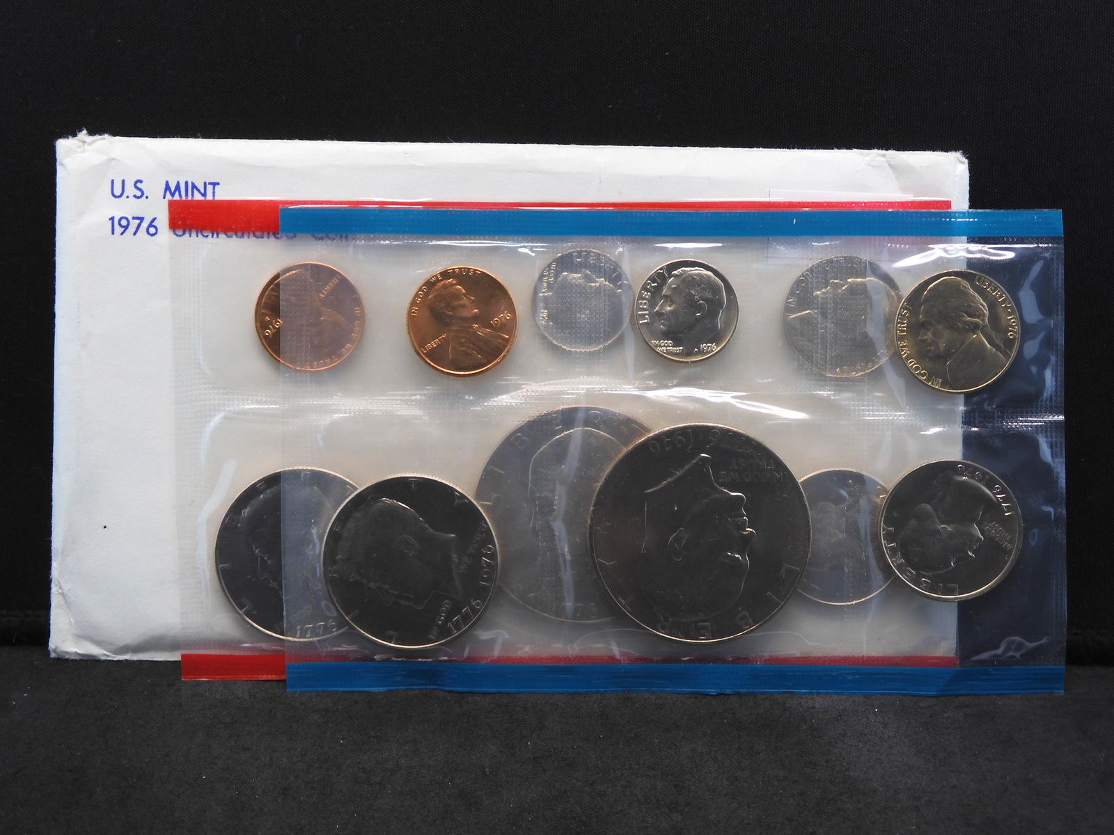 1976 U.S. Uncirculated P & D Mint Set OGP (1 of 5)