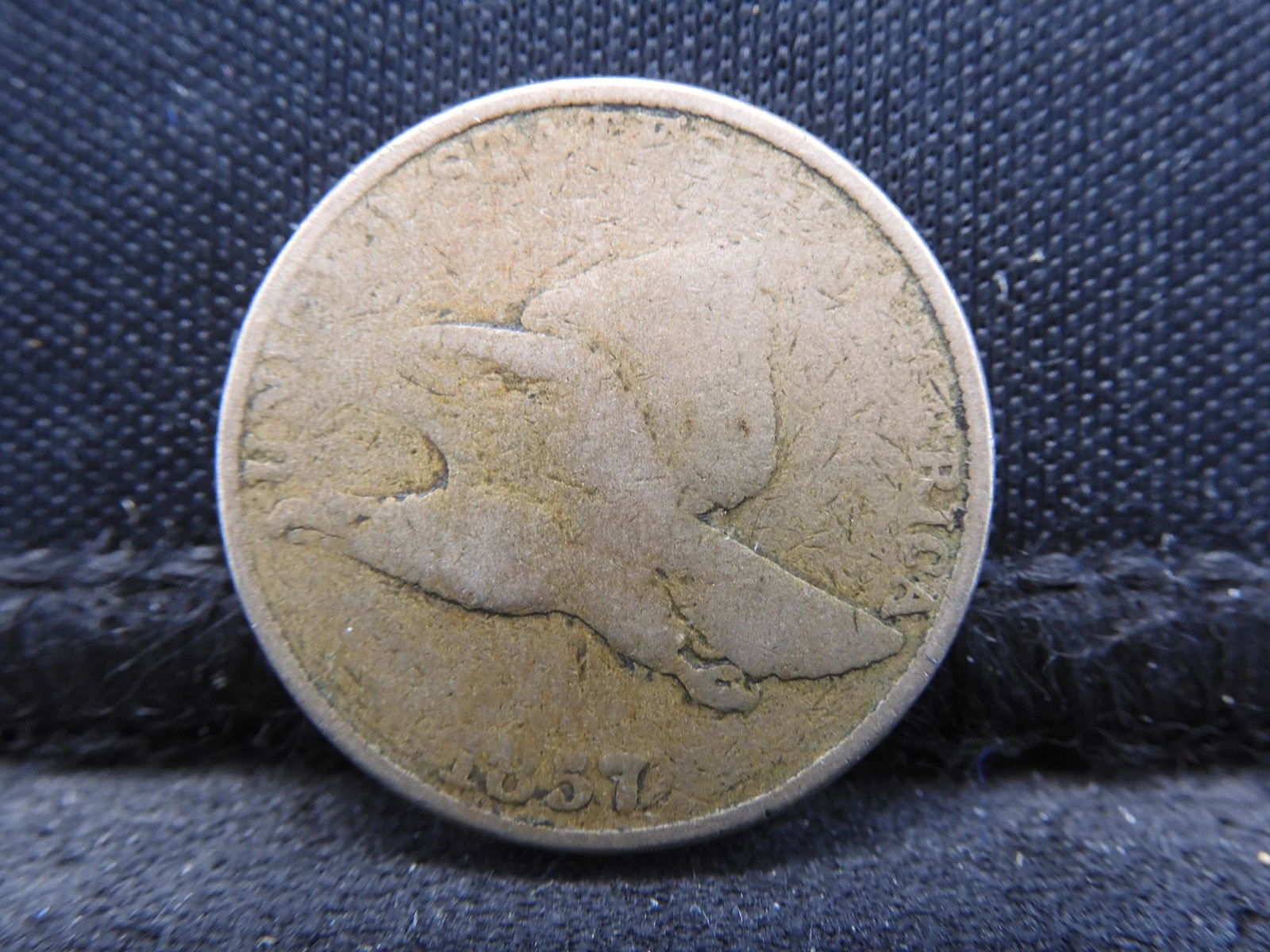 1857 Flying Eagle Cent - Nice Coin! (1 of 2)