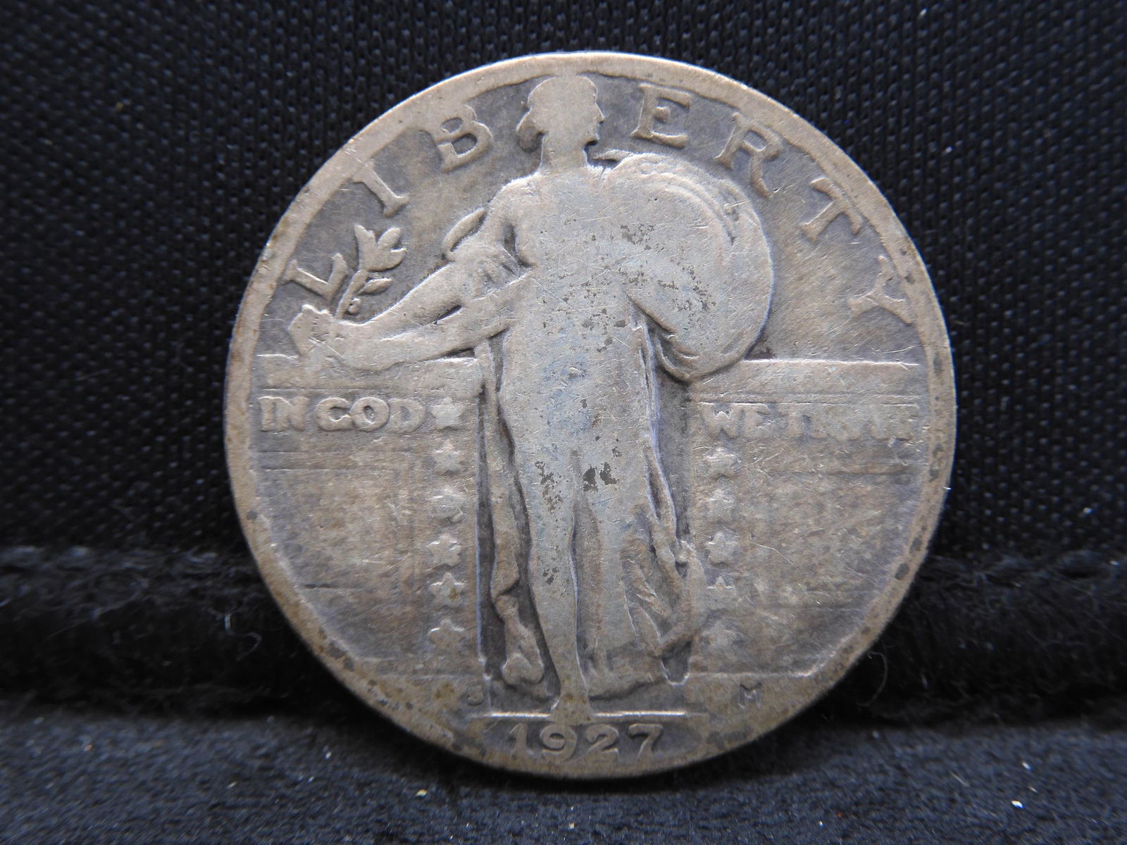 1927-S Standing Liberty Silver Quarter - Key Date! (1 of 2)