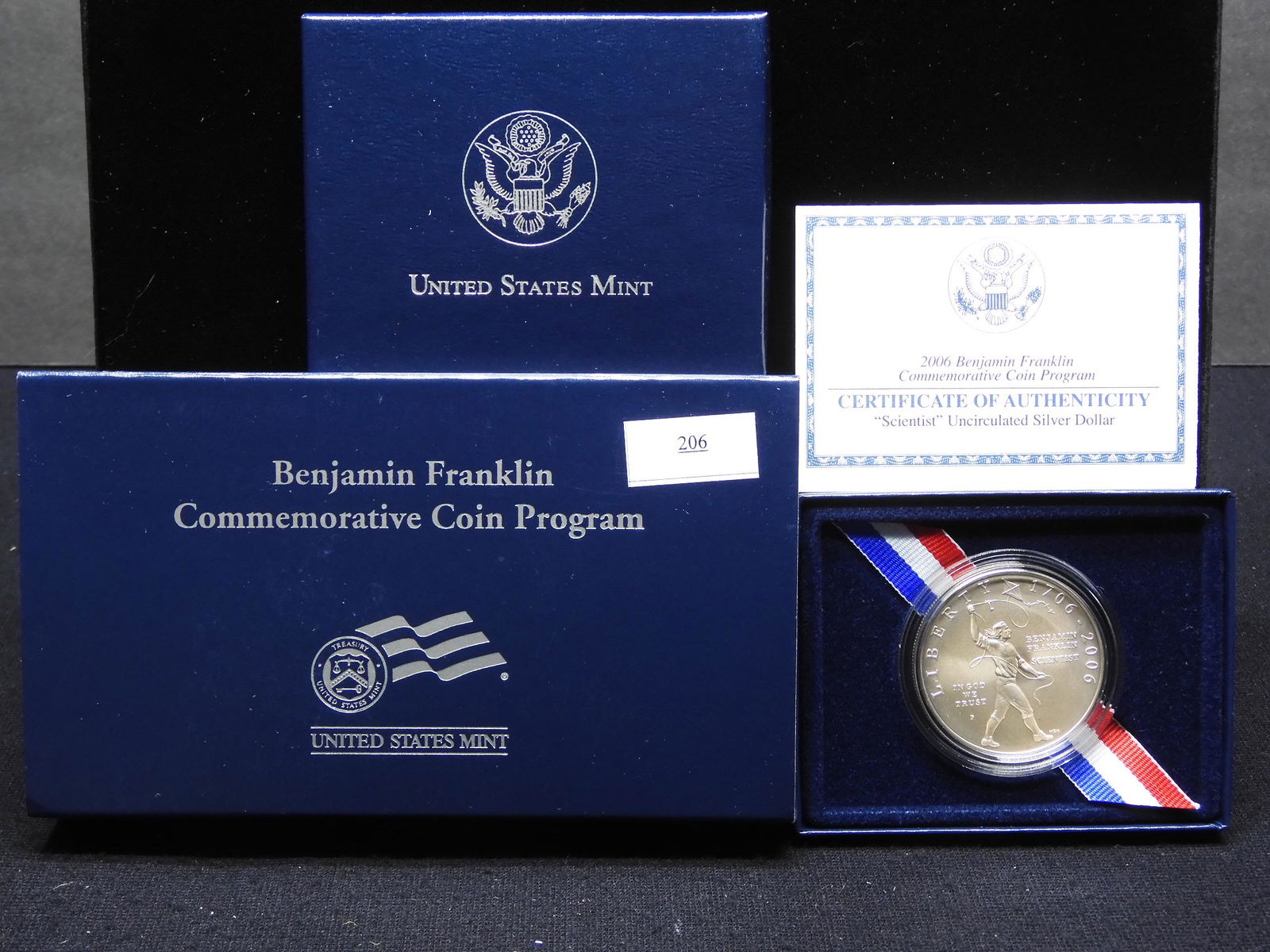 2006 U.S. Benjamin Franklin "Scientist" Uncirculated (1 of 4)