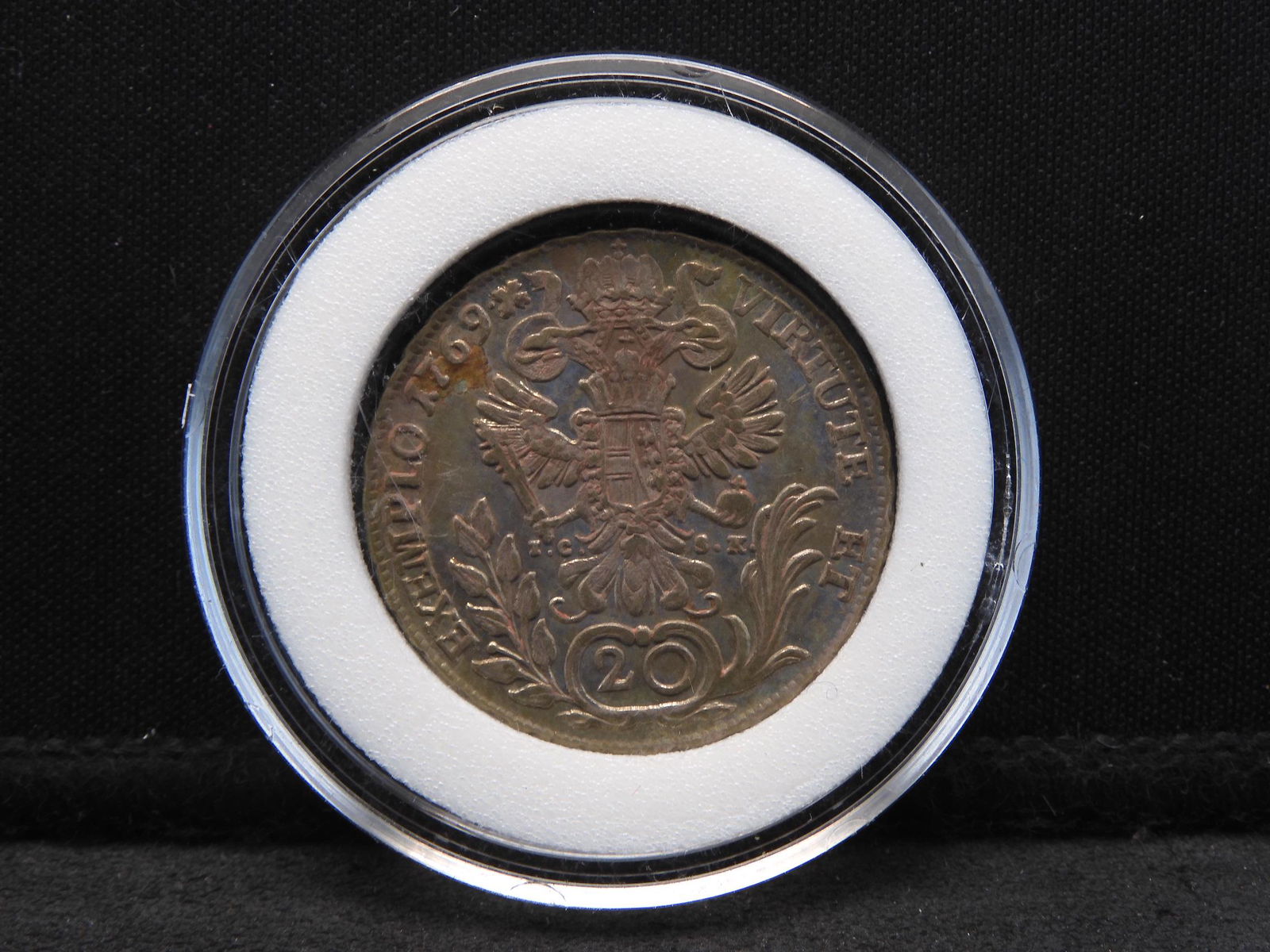 1769 Austria Silver 20 Kreuzer - Joseph II (Regency) (1 of 2)