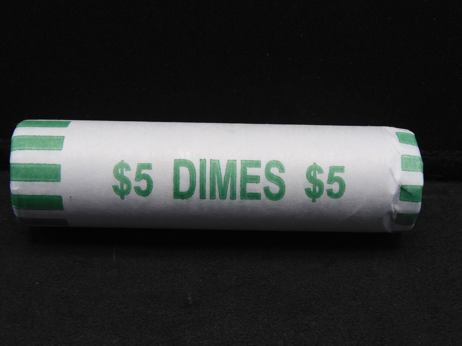 Wrapped Roll of Mercury Silver Dimes: Wrapped Roll of Mercury Silver Dimes