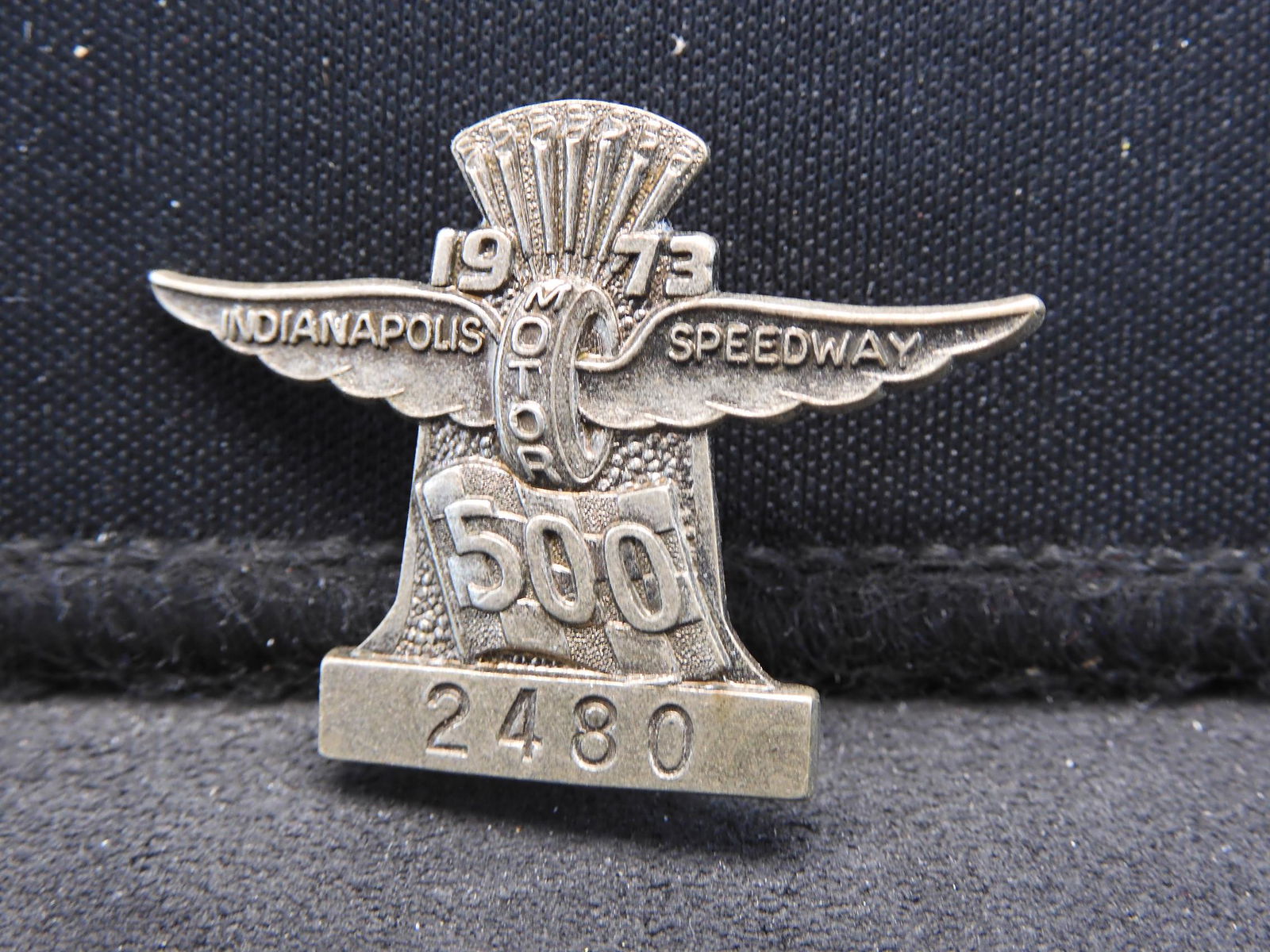 1973 Indianapolis 500 Pit Badge (1 of 2)