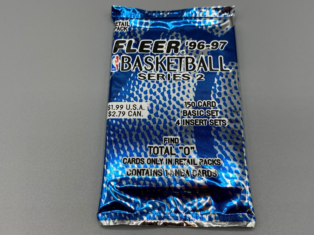 1996-97 Fleer Basketball Wax Pack Series Two - Possible: 1996-97 Fleer Basketball Wax Pack Series Two - Possible Kobe Bryant Rookie