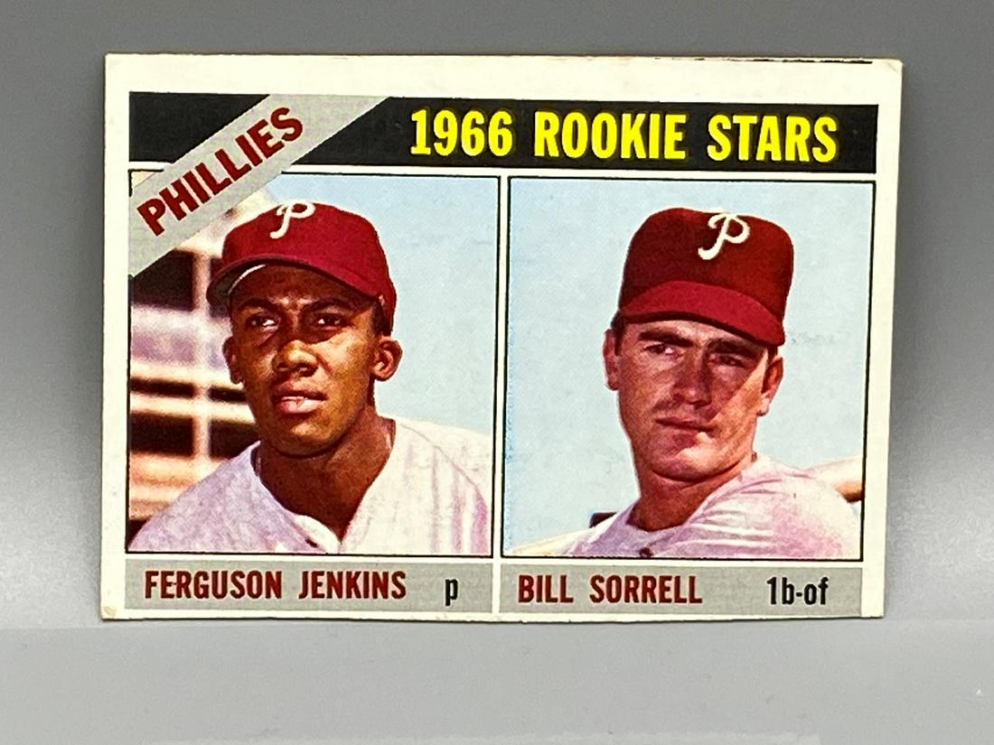 1966 Topps Ferguson Jenkins #254 Rookie HOF Trimmed (1 of 2)