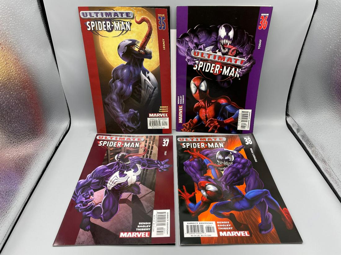 Ultimate Spider-Man #35-38 - Venom Issues - 1st Full: Ultimate Spider-Man #35-38 - Venom Issues - 1st Full Appearnce of Ultimate Venom