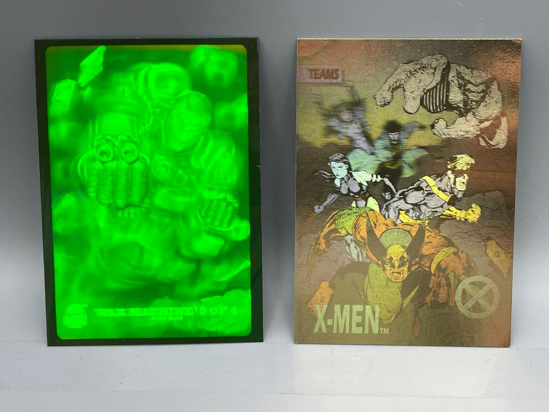 1992 Impel Marvel X Men Hologram & 1994 Fleer Marvel (1 of 2)