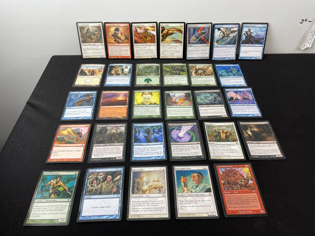 Magic the Gathering Lot of 30 Cards - Varying: Magic the Gathering Lot of 30 Cards - Varying Conditions