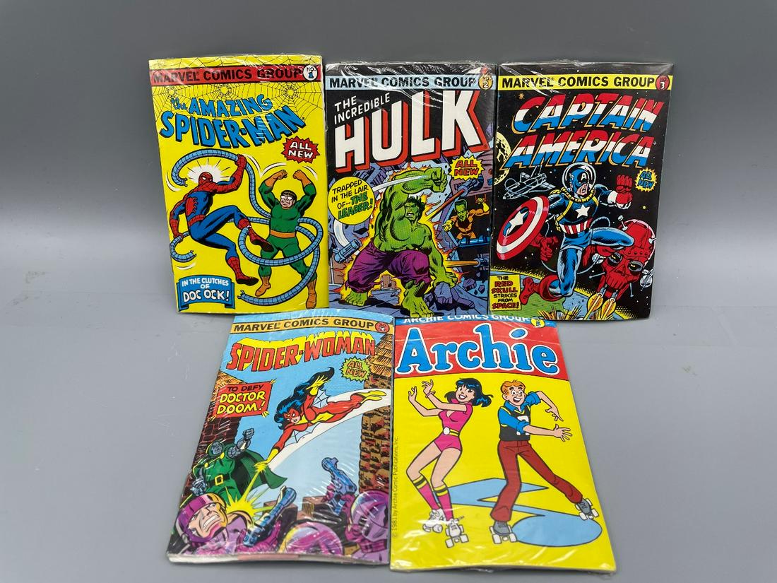 1981 Bubble Funnies Miniature Comic Book Sealed Set of (1 of 2)