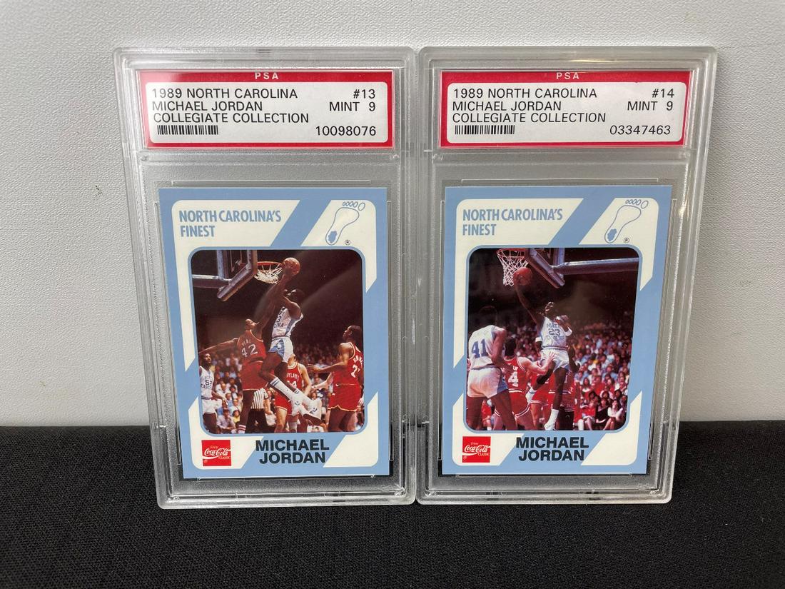 1989 North Carolina Michael Jordan Collegiate (1 of 2)