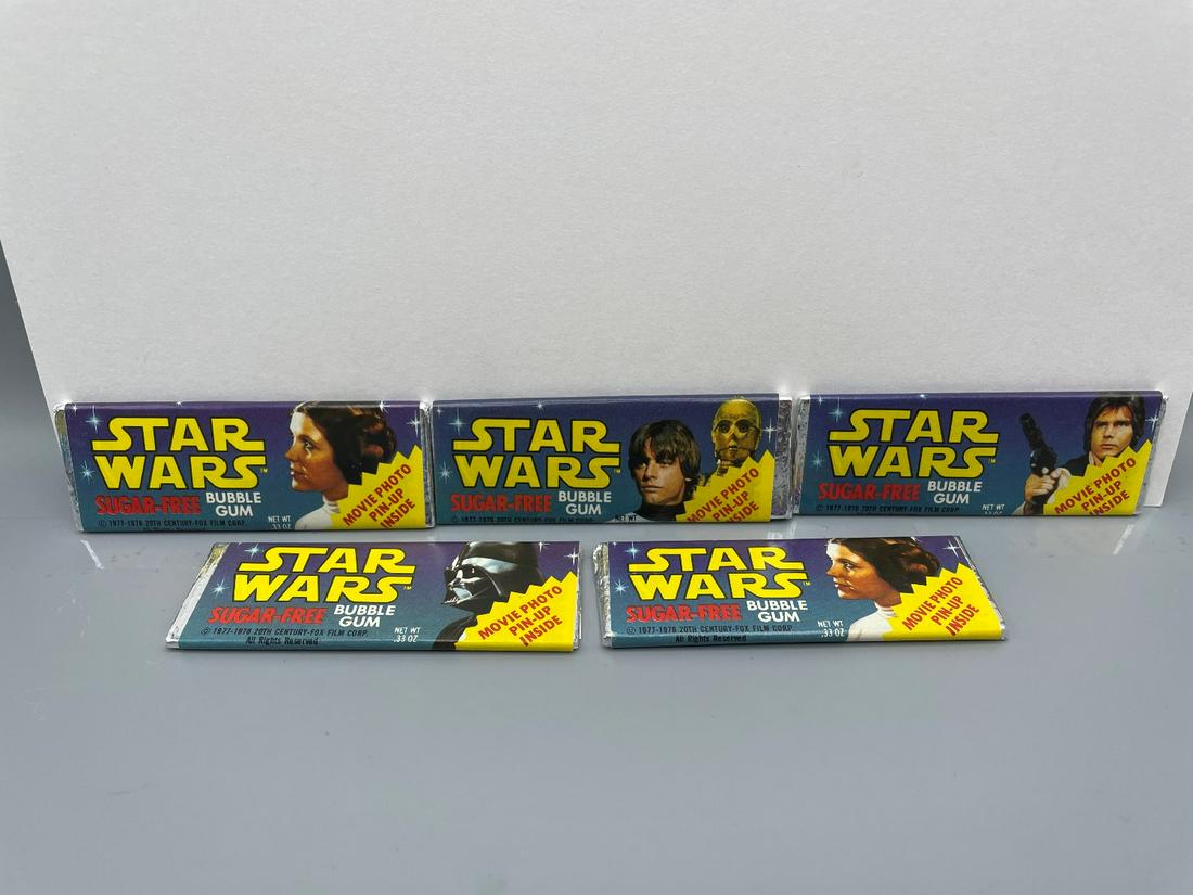 1978 Topps Star Wars Bubble Gum Sticks with Mini (1 of 7)
