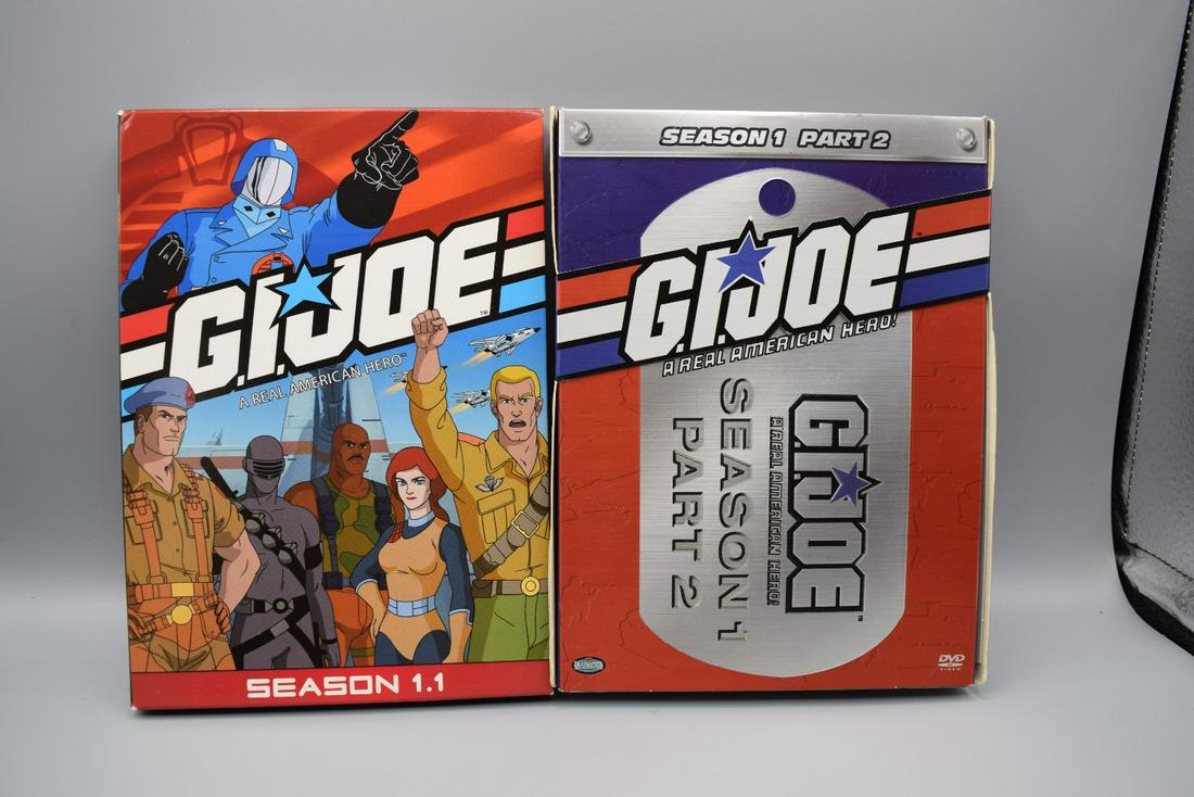GI Joe DVD Lot of 2 Box Sets - Season 1.1 & Season 1 (1 of 2)