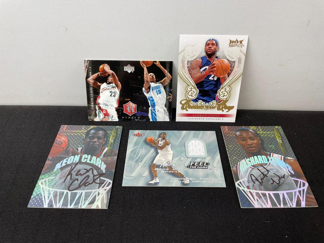 Lot of Basketball Cards - LeBron James Lot of 2 & Lot (1 of 4)