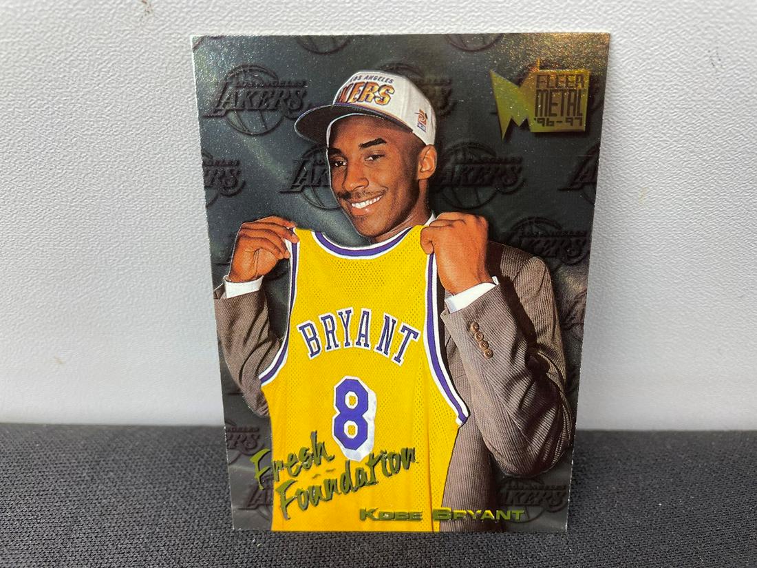 1996-97 Fleer Metal Kobe Bryant Fresh Foundation RC (1 of 2)