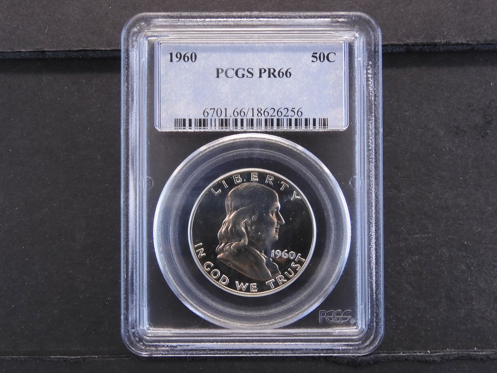 1960 Franklin Half Dollar - PCGS - PR66 (1 of 4)
